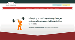 Desktop Screenshot of hospicefundamentals.com